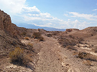 Dry streambed