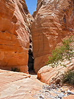 Slot canyon entrance