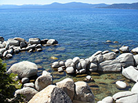 Lake Tahoe - view west