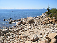 Stony beach