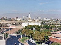 The airport - view north