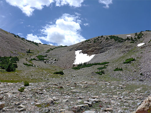 Pass above the creek