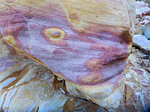 Eye in a rock