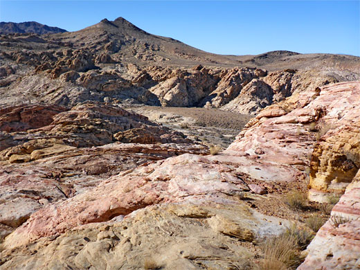 View south across Bitter Springs Byway