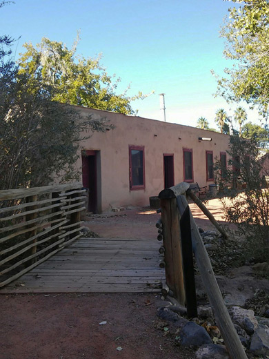 Footbridge at the fort