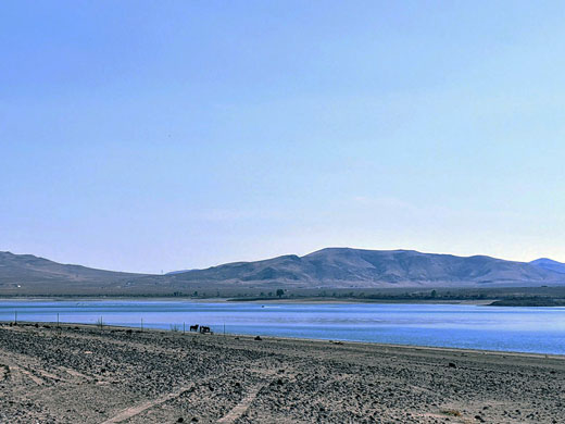 Shoreline of Lahontan Reservoir