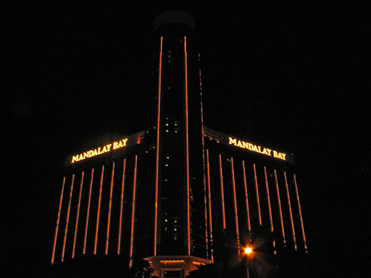 Walking a Busy Convention Center at Mandalay Bay Resort Las Vegas Hotel &  Casino 