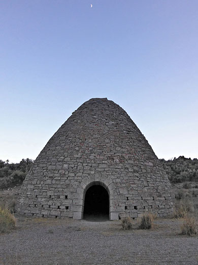 Oven at sunset