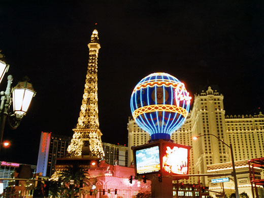 Paris Casino and Aladdin Hotels, Las Vegas, Nevada