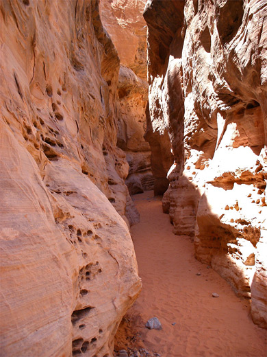Kaolin Wash slot canyon