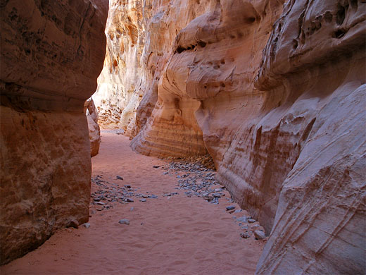 Slot canyon narrows