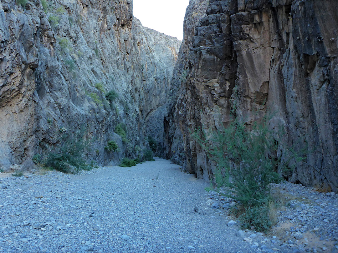 Vertical cliffs