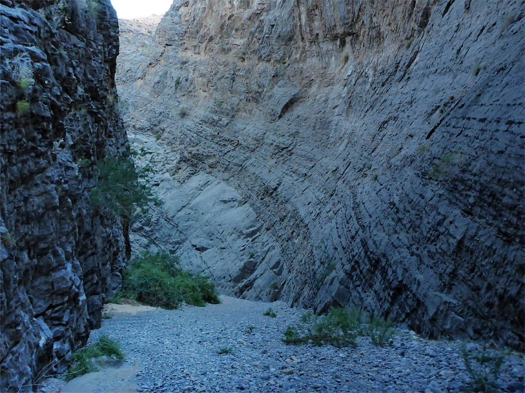 Limestone walls