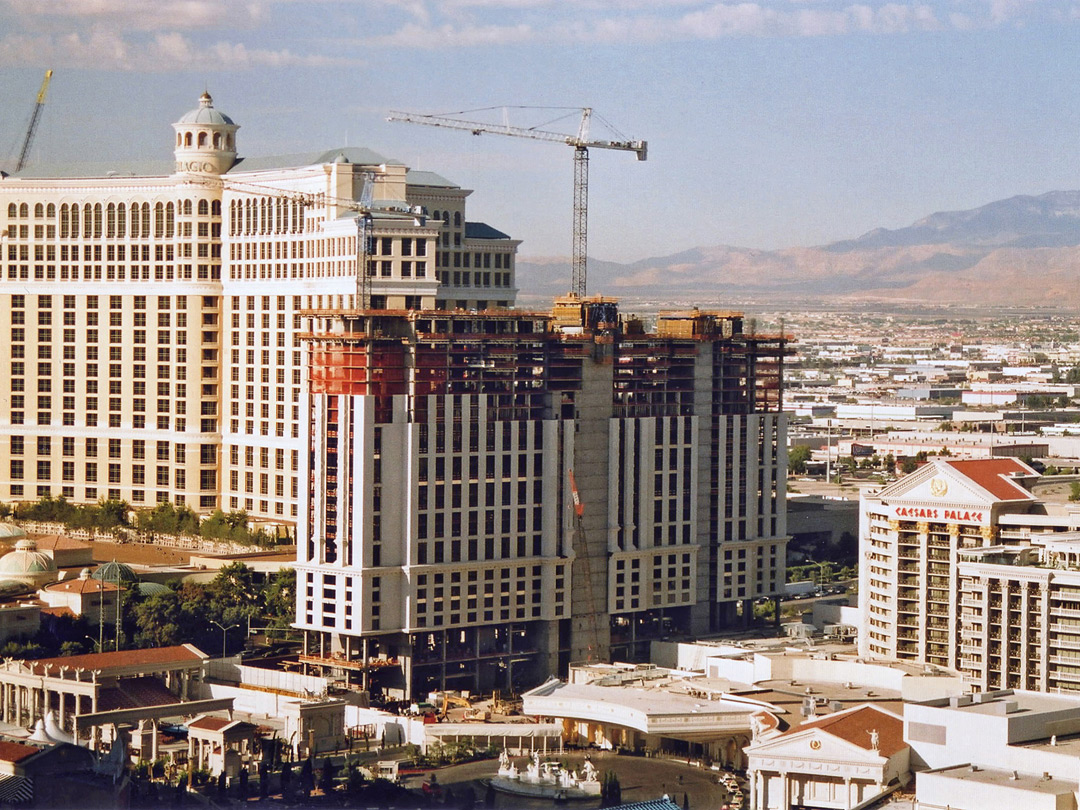 Construction near Bellagio