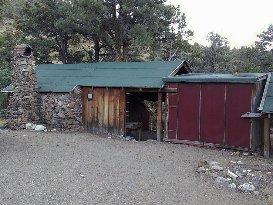 Charles Camp's cabin