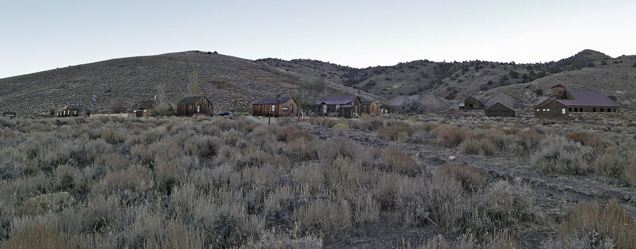 Panorama of the townsite