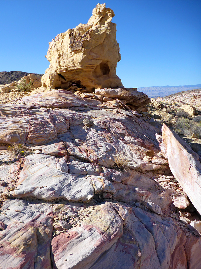 Isolated rock