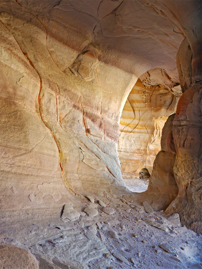 Pastel alcove