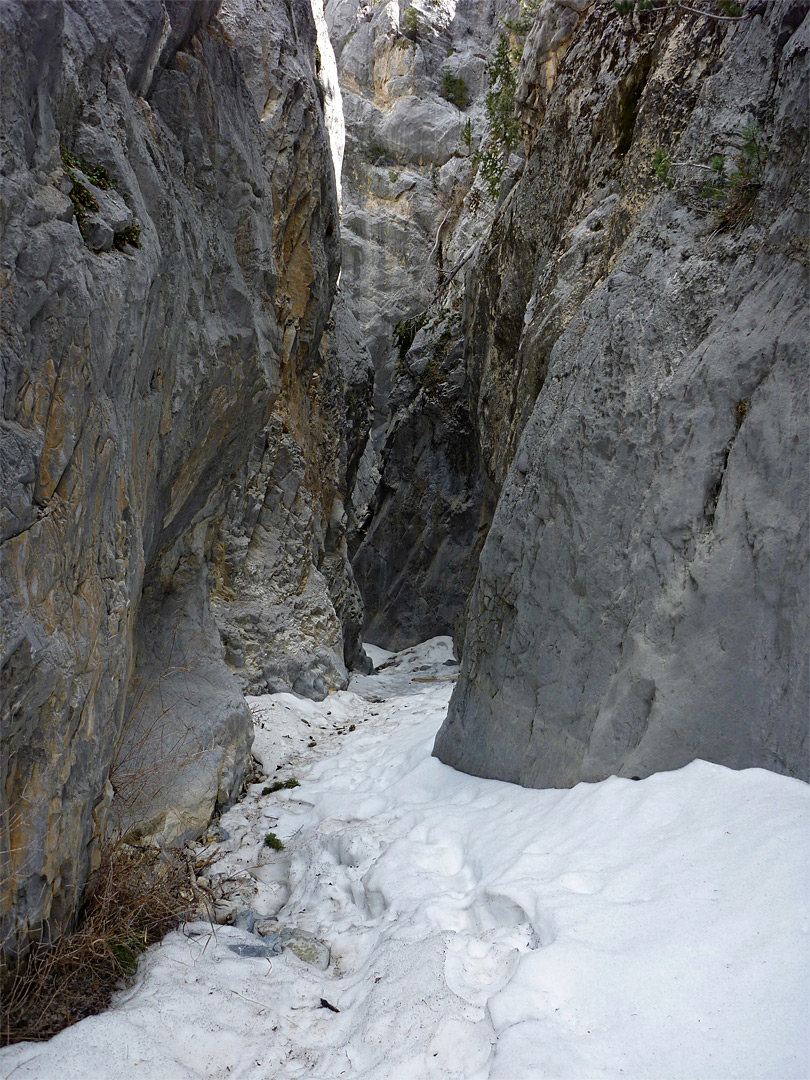 Snow drifts