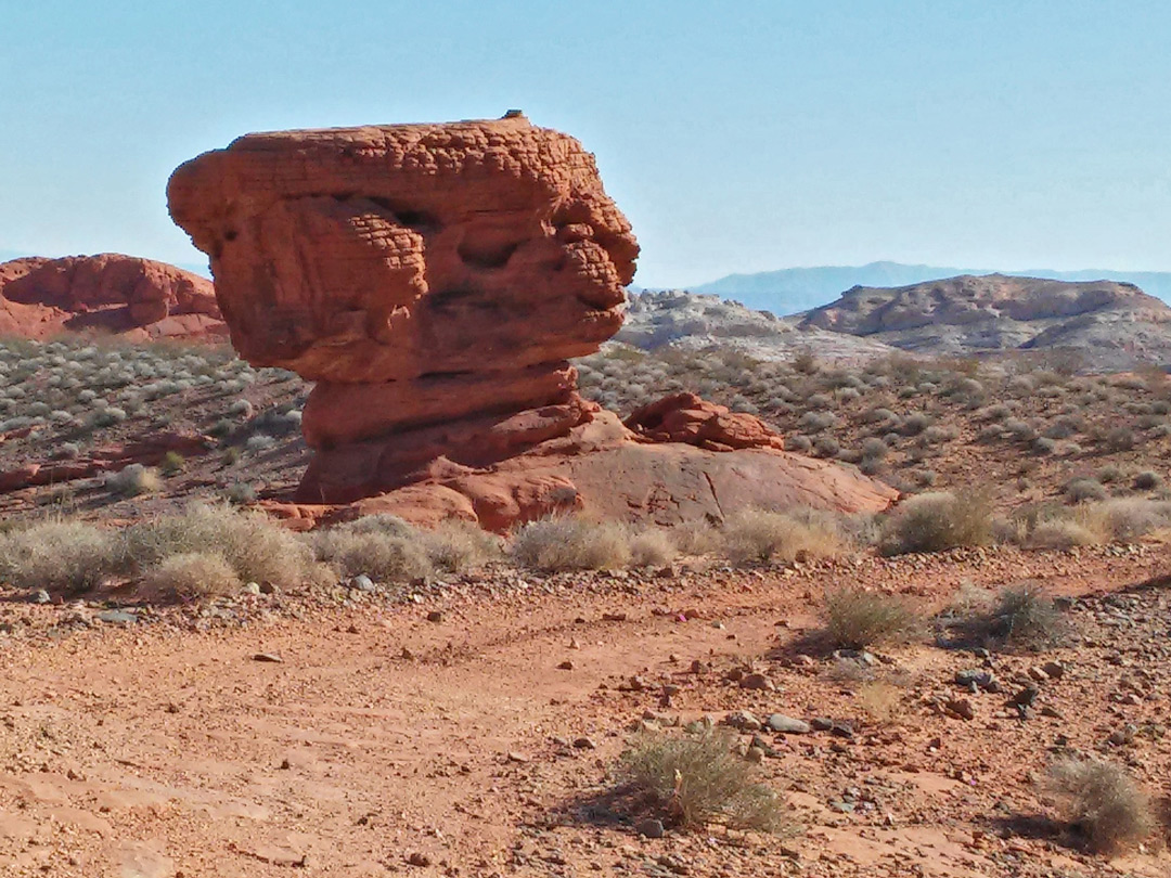 Isolated hoodoo