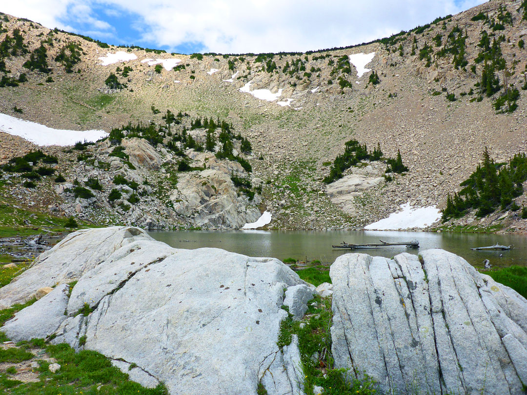 Granite boulders