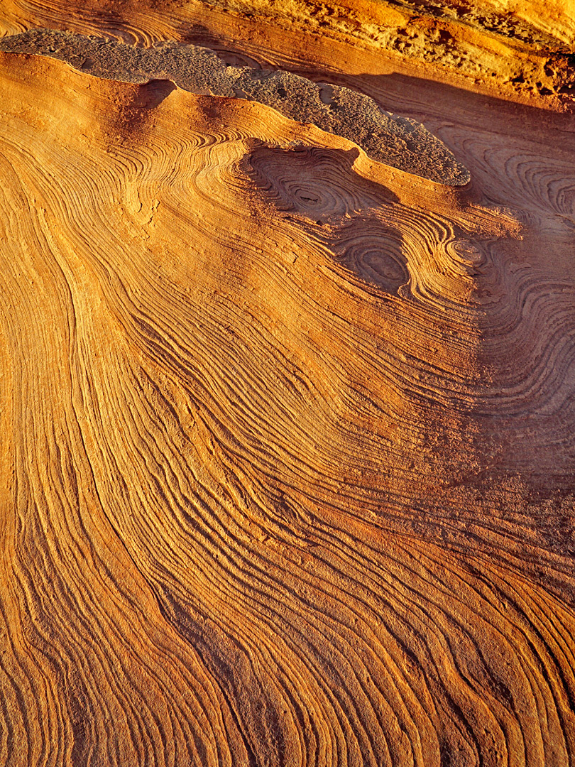 Thin-layered sandstone