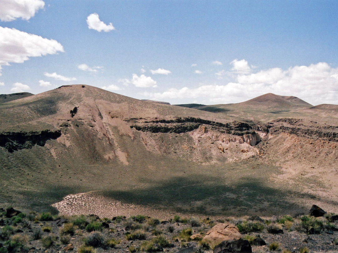 The crater