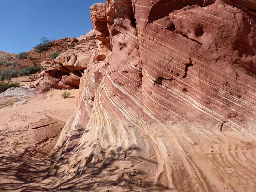 Stripy rock