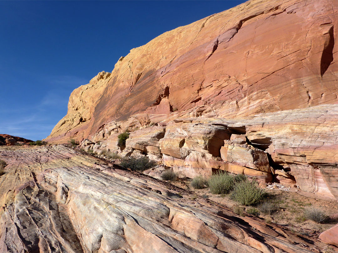 Cliff and ledges