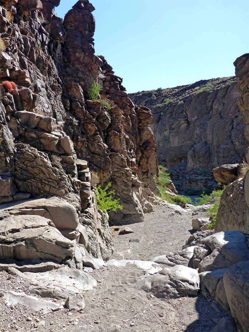 Canyon narrows