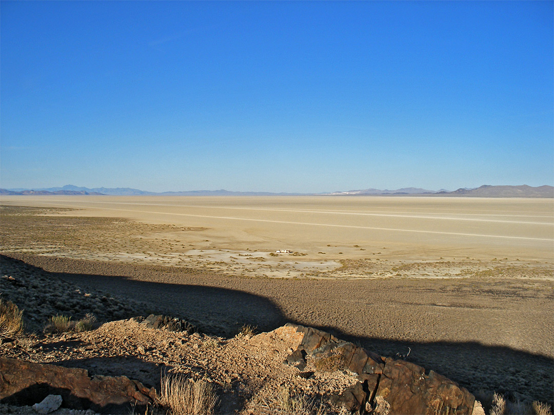 The desert - view north