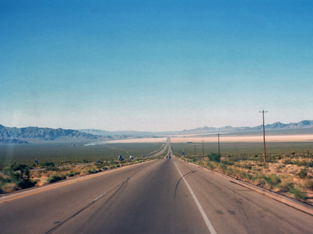 I-15 south of Las Vegas