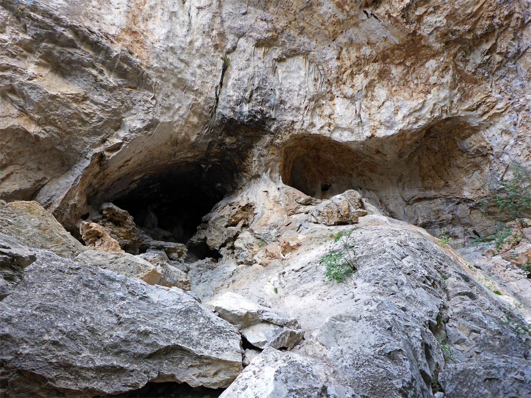 Two caves