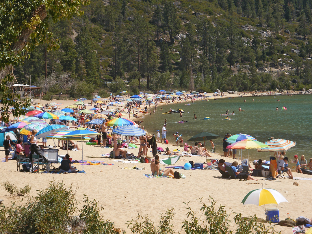 Beach at Sand Harbor