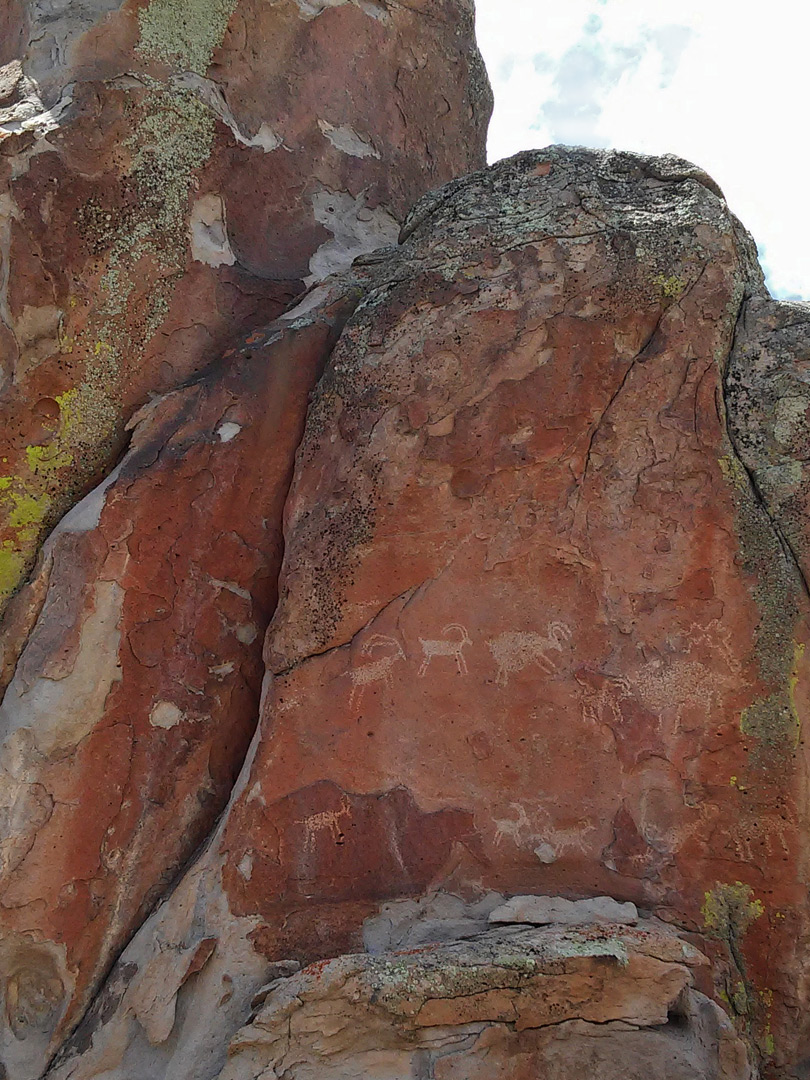 Petroglyphs at Shaman Hill