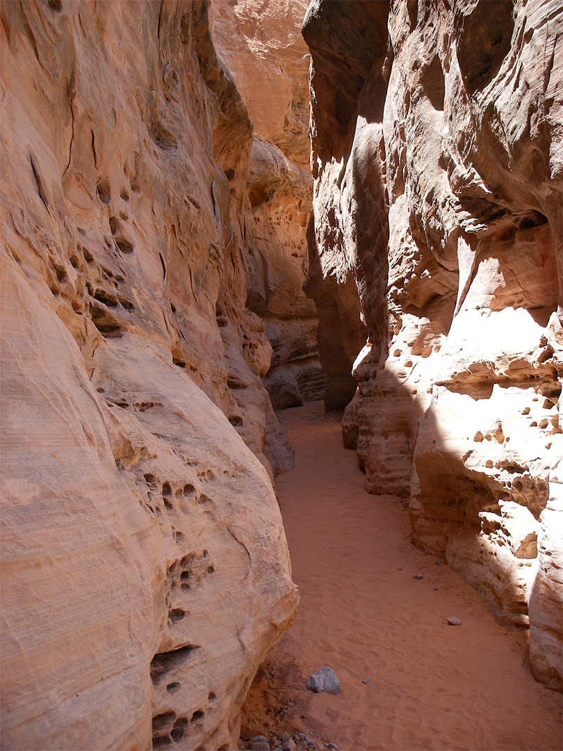 Sandy passageway