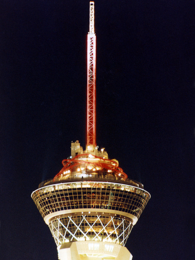 The Stratosphere. Las Vegas . 1149 Feet Above The Strip.