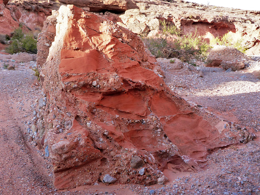 Isolated outcrop