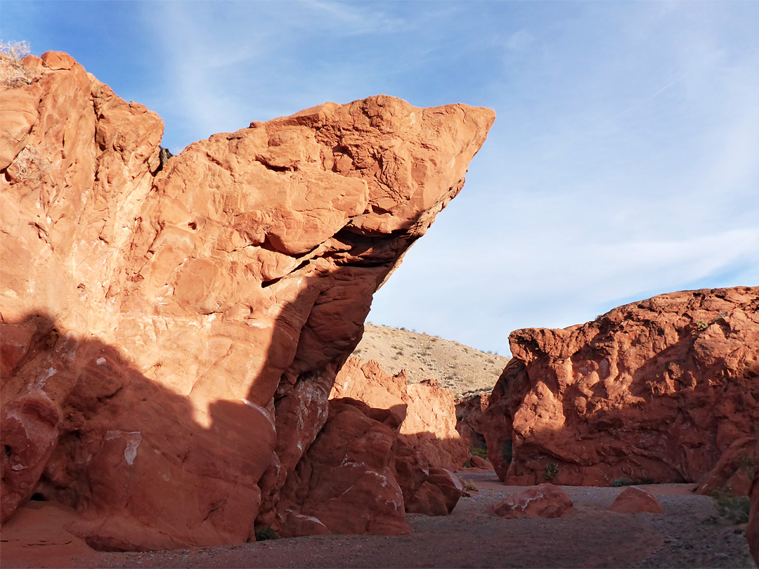 Red cliffs