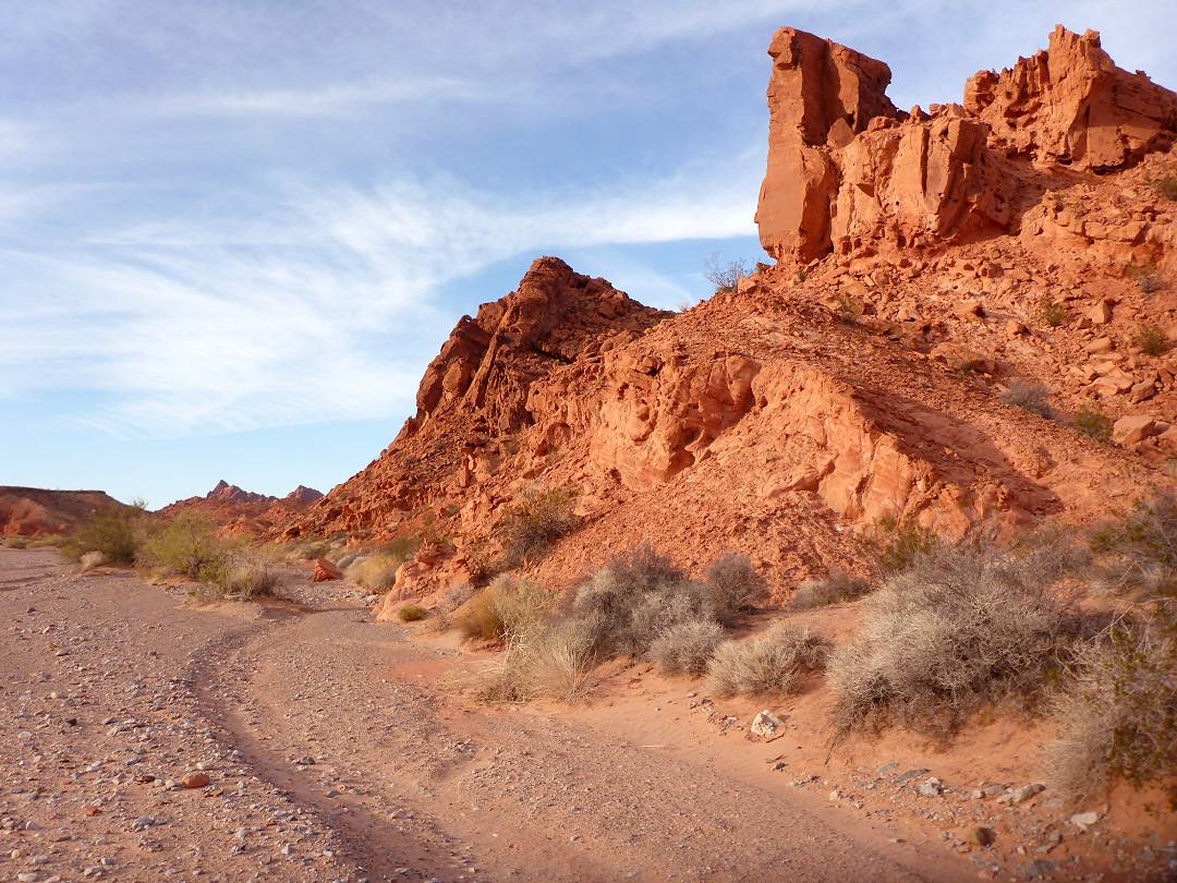 Dry streamway