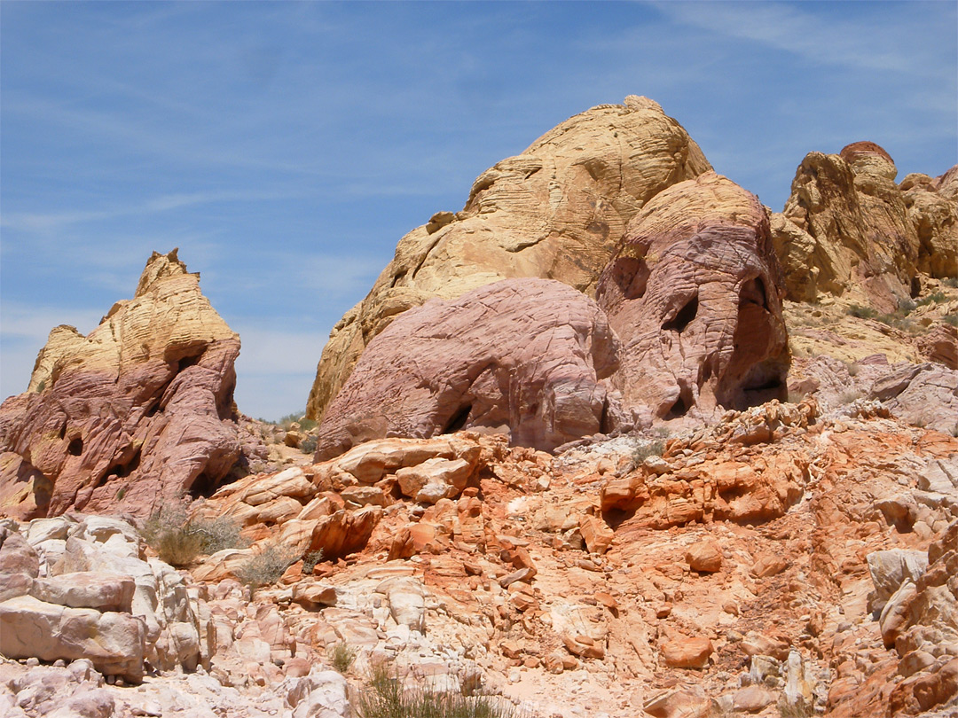 Colorful rocks