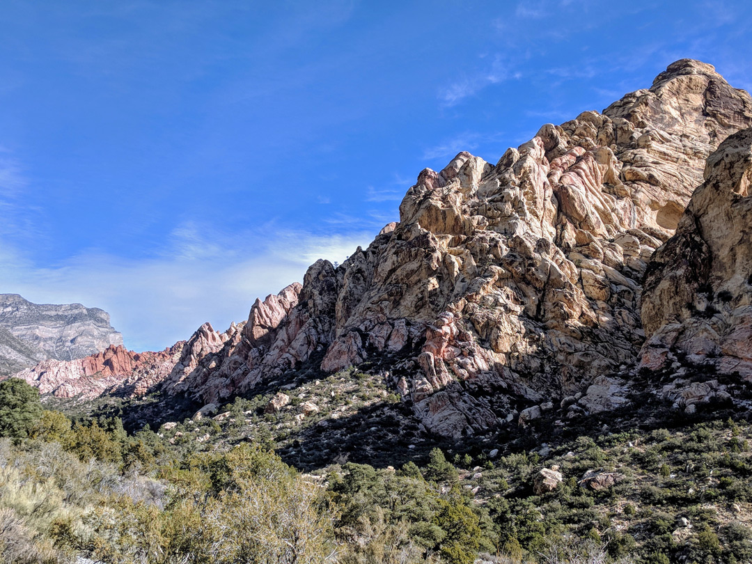 Canyon to the north