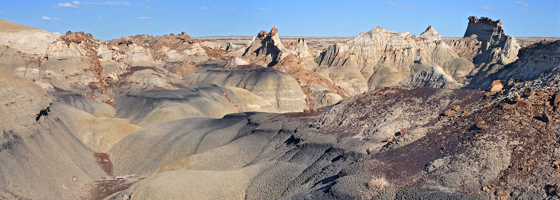 The Bisti Badlands, New Mexico