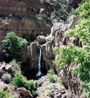 The lower falls