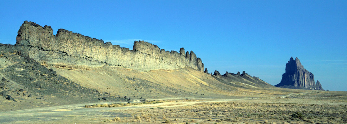 Dike, south of Shiprock