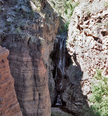 The upper falls