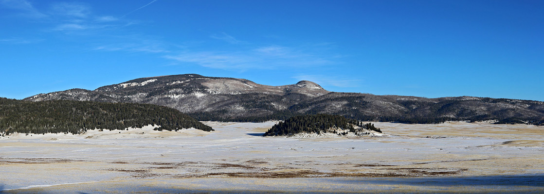 Vallez Caldera in the Jemez Mountains