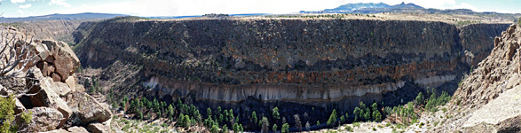 Panorama of Alamo Canyon