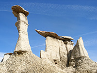 Slender hoodoos