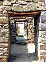 Row of doorways